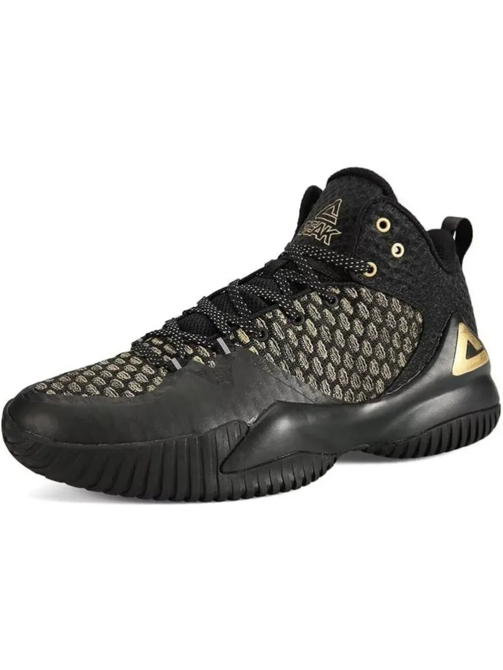 Men's Pele Goldenrod Lou Williams Streetball Outdoor Breathable Basketball Shoes